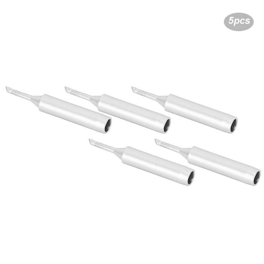 5PCs Soldering Iron Tips Lead-Free Solder Welding Tools 2C Horseshoe Shape for Circuit Boards Solder Head