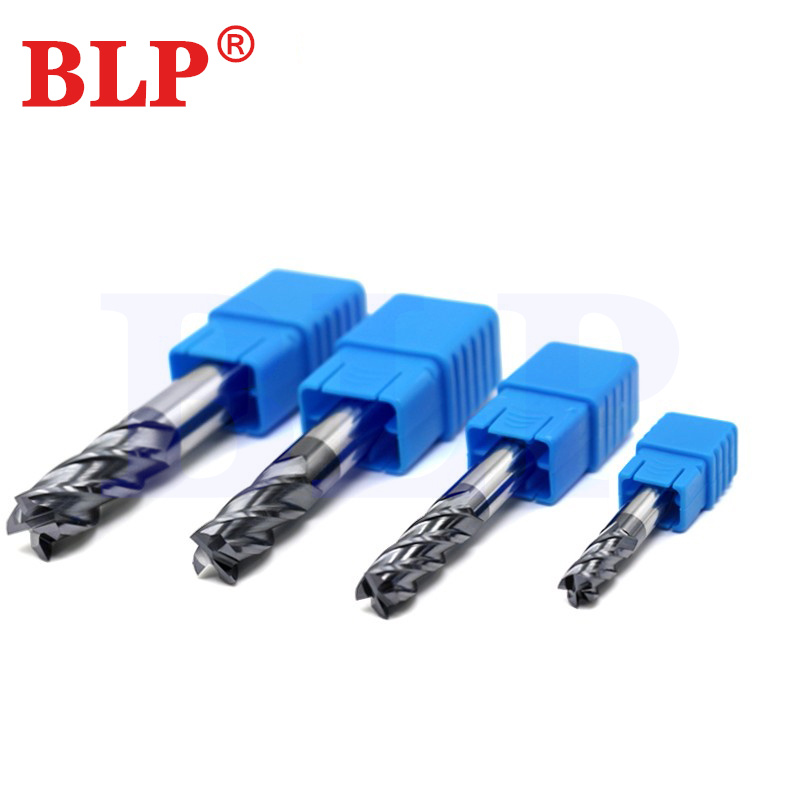 Milling Cutter Hrc50 4 Flute Endmill Alloy Tungsten Steel Cnc Maching Top Milling Machine Tools For Steel Woodworking