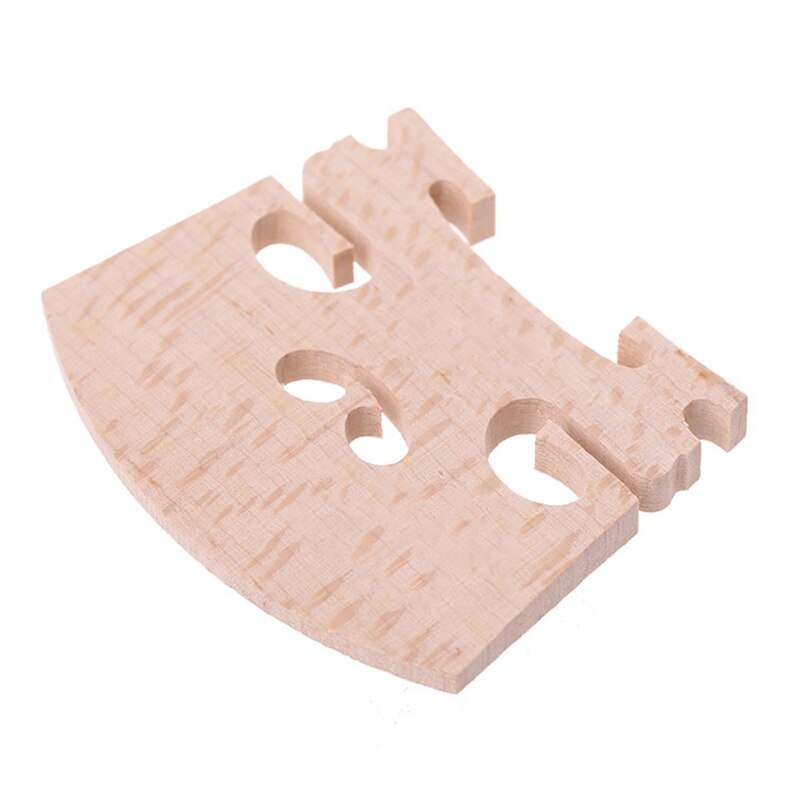Maple Wood Acoustic Violin Bridge Regular 4/4 Size Musical Instruments Parts D2TC