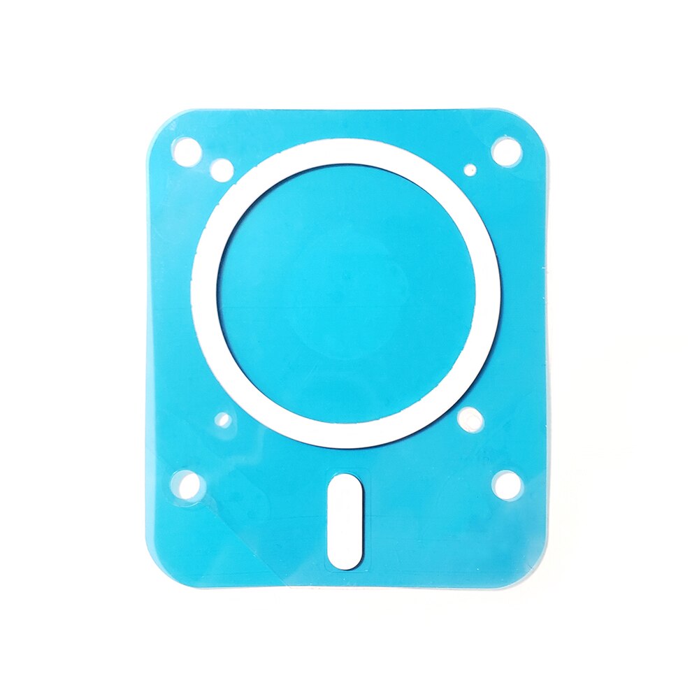 For iPhone 12Pro Max 12 Mini 11 Xs Max Xr 8Plus X Wireless Charging Magnet Mobile Phone Case Strong Magnetic Magsafe Accessory: 1Pes Magnet White