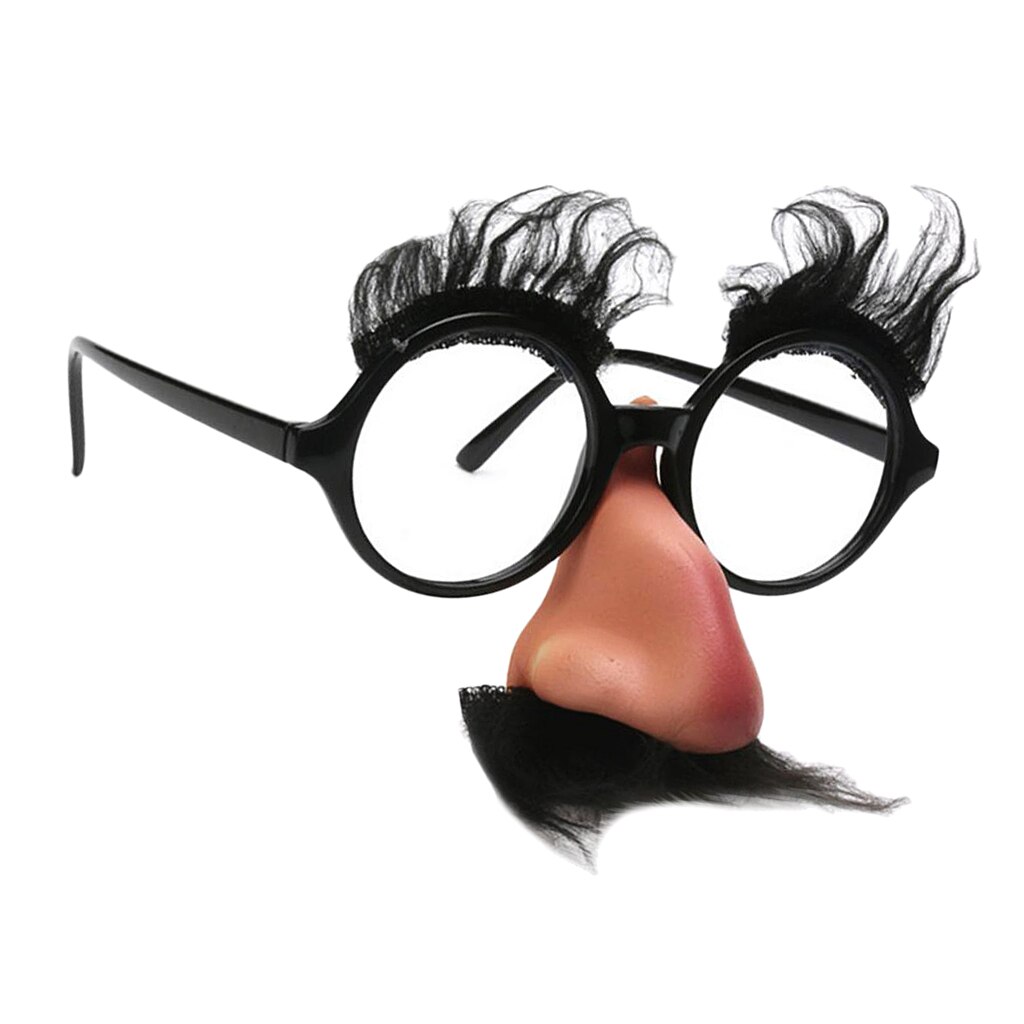 Halloween Disguise Big Nose Moustache Glasses Specs Fancy Dress Toy