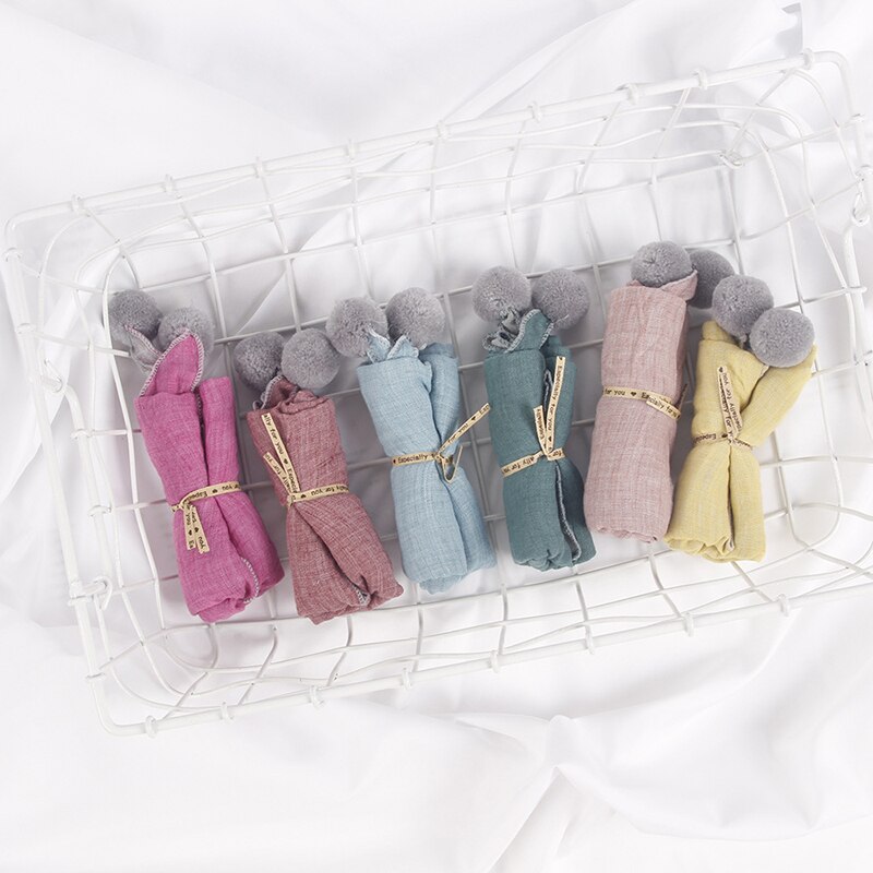 Foulard Triangle en coton pour bébé, couleur Pure, automne hiver, bavoirs chauds, châle, pour enfants