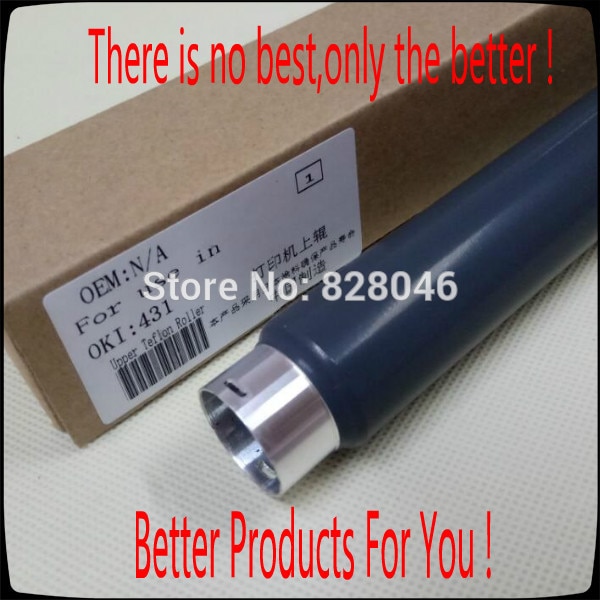 Para Oki B512 B411 B412 B431 B432 MB461 MB471 MB472 MB491 fusor superior rodillo para Oki 411, 412, 431, 432, 461, 471, 472, 491 de