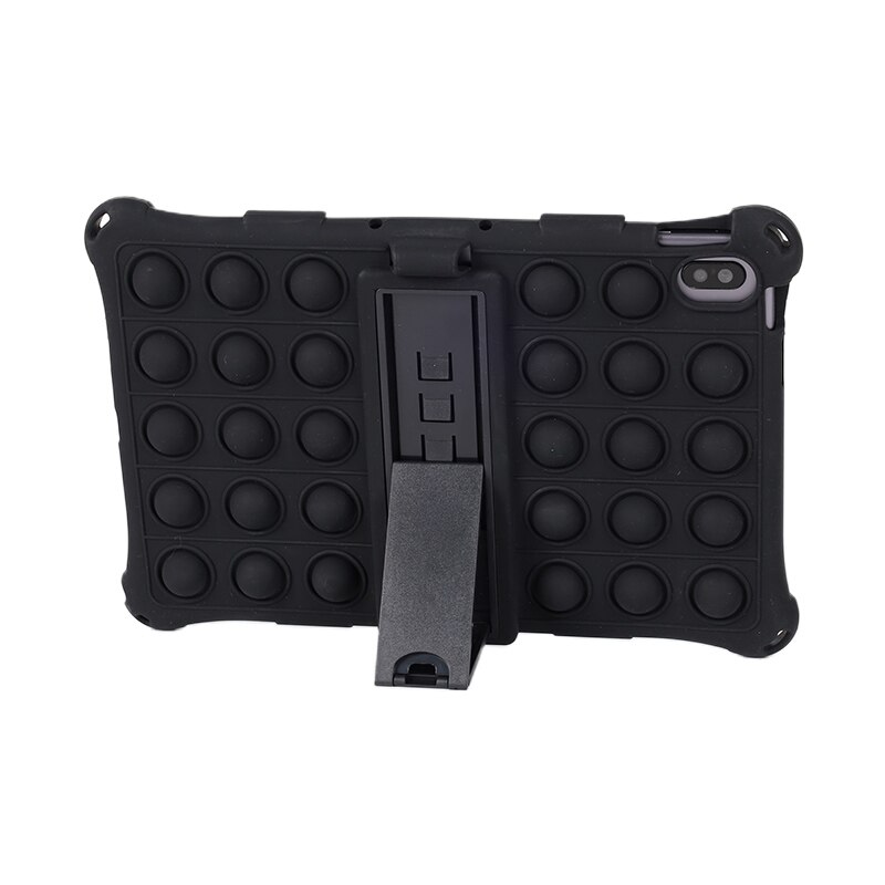 For Tablet Nokia T20 T 20 10.4" Case Soft Silicone Protective Stand Cover For Funda Nokia T20 TA-1392 TA-1394 Tablet Kids: Black