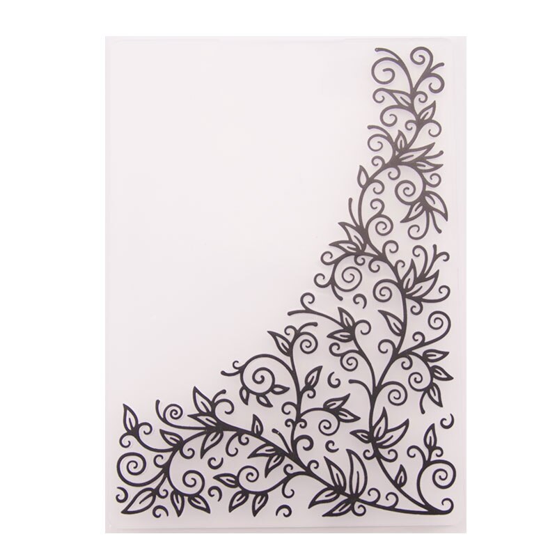 plastic lace craft card making paper card album wedding decoration clip Embossing folders