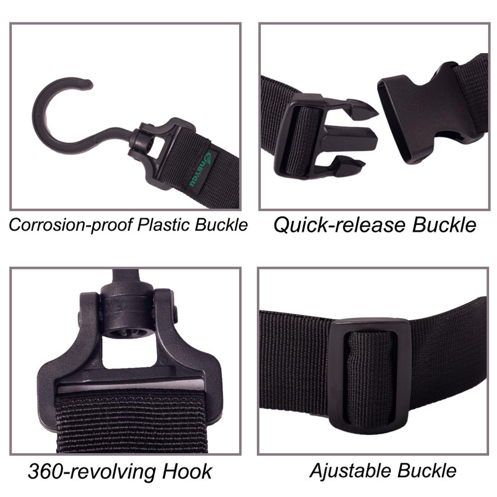 HANITE-Botas de pesca ajustables, colgador de Botas de lluvia para secado y almacenamiento, 2 tamaños disponibles