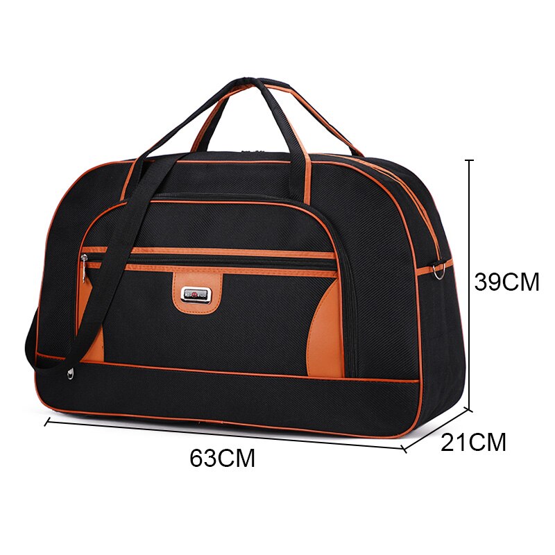 Super grande capacité sac de voyage pour femmes imperméable à l'eau hommes sacs polochon voyage Weekender nuit bagage à main grand sac à bandoulière