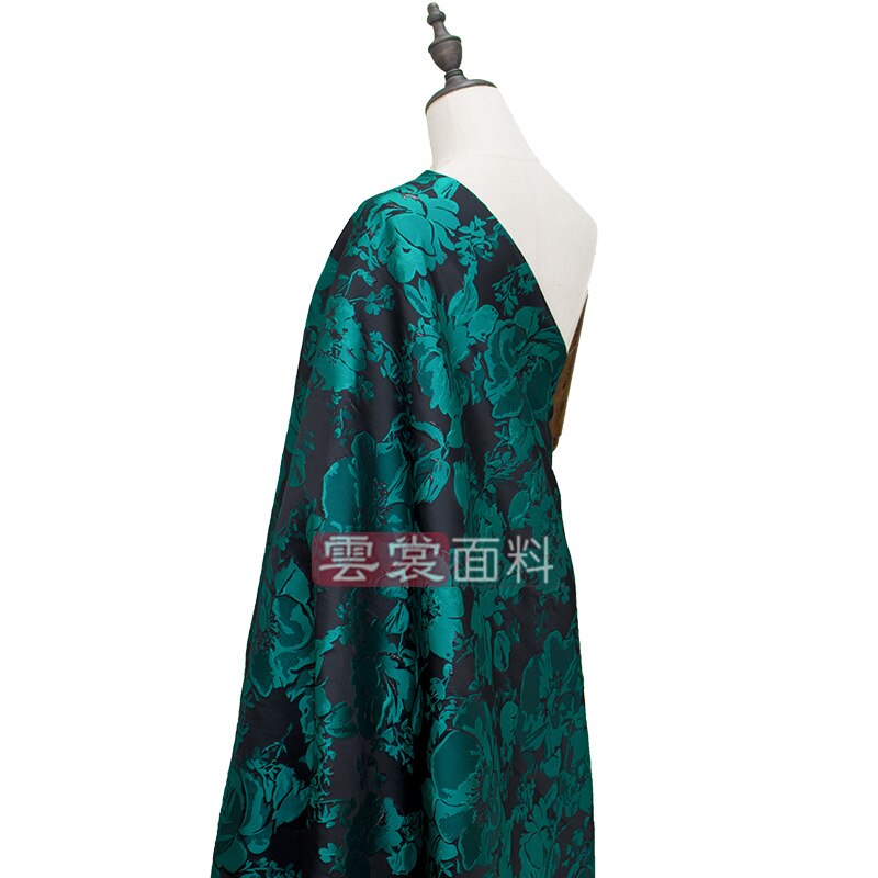 162cm brocade jacquard fabric suit jacket clothing jacquard fabric diy Italian brand brocade satin fabric
