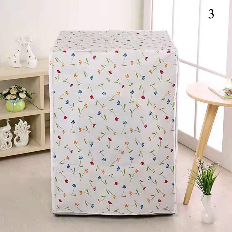 Wash Machine Storage Organizer Dust Covers Washer Lid Appliance Waterproof Protector Coat Case Home Washing Dust-proof cover: 3