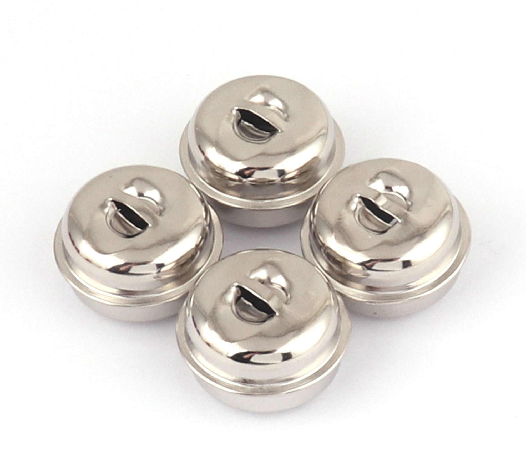 Silver Jingle Bells Kerst Klokken Decoratieve Bells Geluid Klokken Bulk Jingle Bells Charm Hangers Sieraden Maken Bevindingen 28Mm