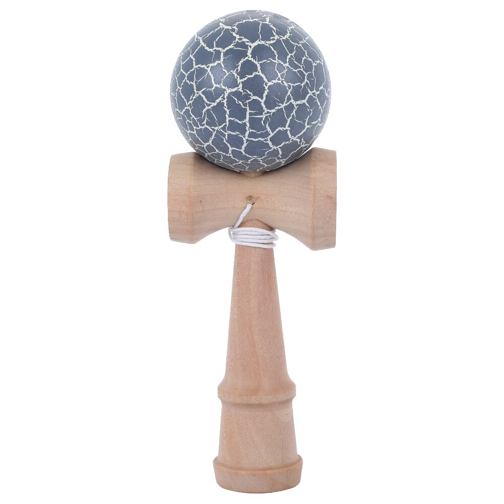 18CM Wood Kendama Toy Kendama Skillful Juggling Ball Education Traditional Game Children Adult Stress Relief Zabawk: 18CM grey