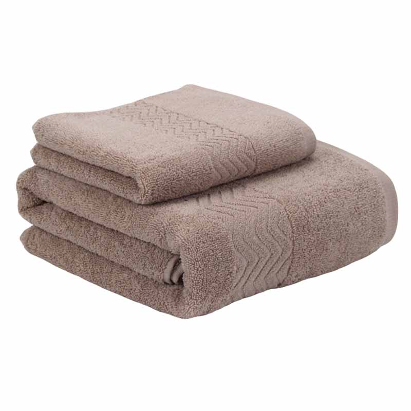Ehomebuy pyyhe 6 väriä vesi aaltoileva puuvilla kylpypyyhe yksivärinen kasvopyyhe pehmeä mukava aikuisten kylpypyyhkeet: 05