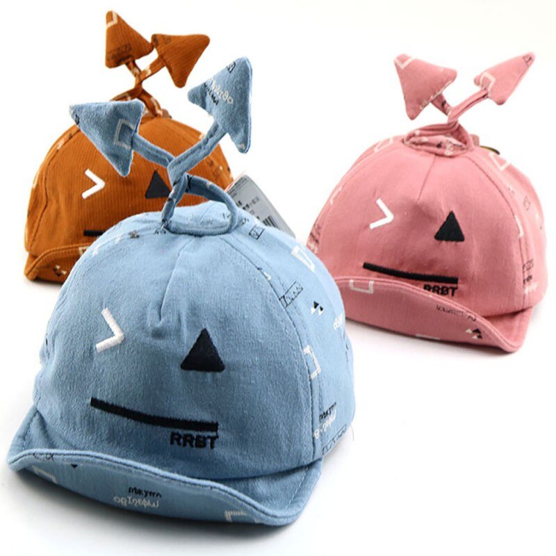 Baby Cap Cartoon Printting Cotton Hats Casual Visors For Toddler Boy Girls Spring Autumn Winter Headwear