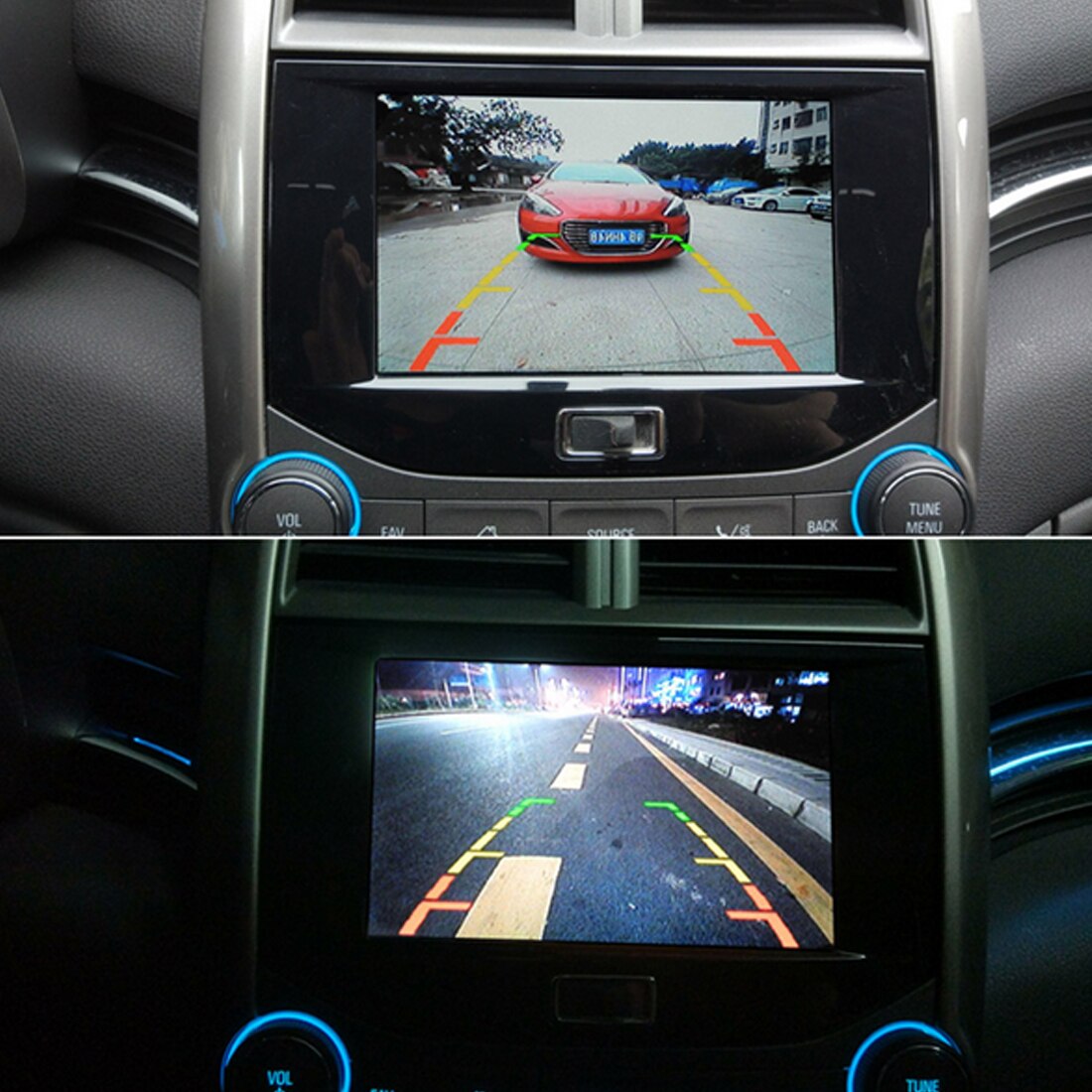 Marsnaska, , cámara de visión trasera de coche, respaldo de 170 grados, cámara de marcha atrás de aparcamiento para Monitor GPS, cámara de visión trasera