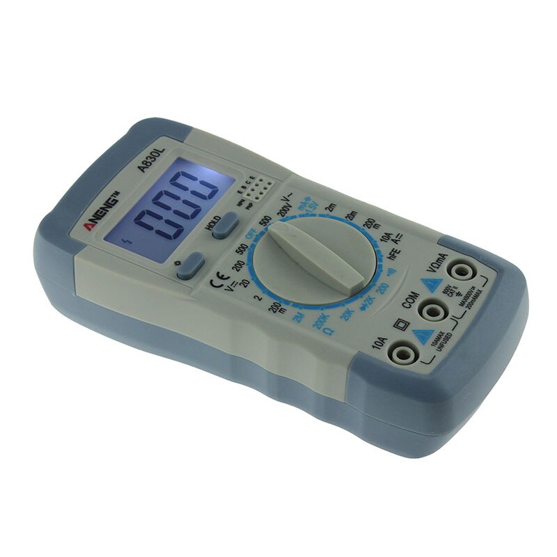 Handheld Digital Multimeter Avometer Resistance Circuit Tester Measuring Tool