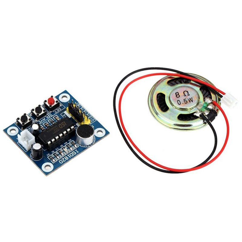 ISD1820 Sound Voice Recording Playback Module Met Mini-Geluid O Luidsprekers