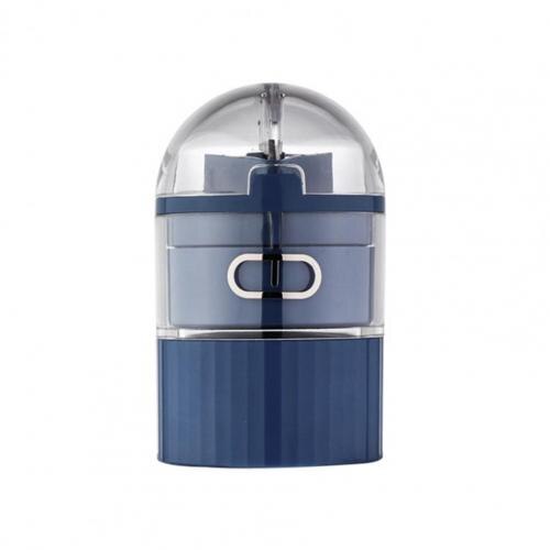 Pil Crusher Transparante Multifunctionele Plastic Draagbare Geneeskunde Cutter Voor Thuis: Blauw