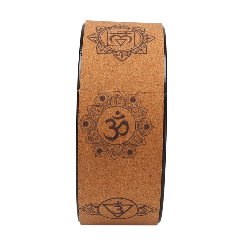 Yoga Wheel Back Roller Back Wheel Yoga Roller for Stretching Flexibility Back Bends Deepen Yoga Pose Backbend