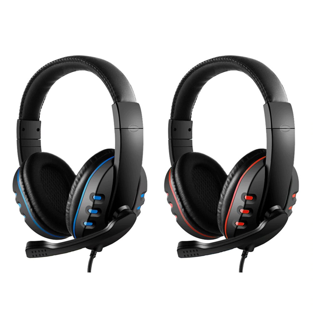 Goede Op Ear Headset Gamer Stereo Deep Bass Gaming Hoofdtelefoon Oortelefoon Met Microfoon Voor Computer Pc Laptop Notebook