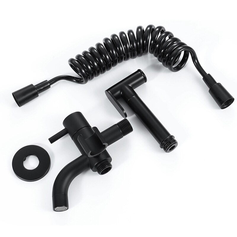 Handsproeierset toiletset bidetkraan badkamer douchekop zelfreinigende handgieter