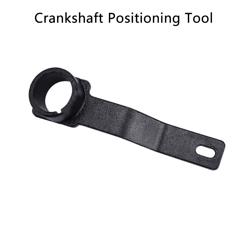Car Accessior Crankshaft Positioning Tool Cam Phaser Holding Tool for Ford 4.6L 5.4L 3V Engine Timing Tool Set Black RS-EM1020