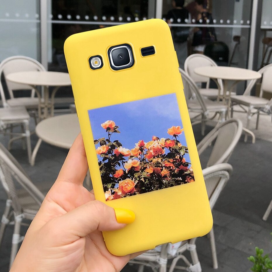 Soft Candy Cover Silicone Phone Case For Fundas Samsung Galaxy J3 GalaxyJ3 J 3 6 J320 J320F J320H J320FN SM-J320F Case: Multi