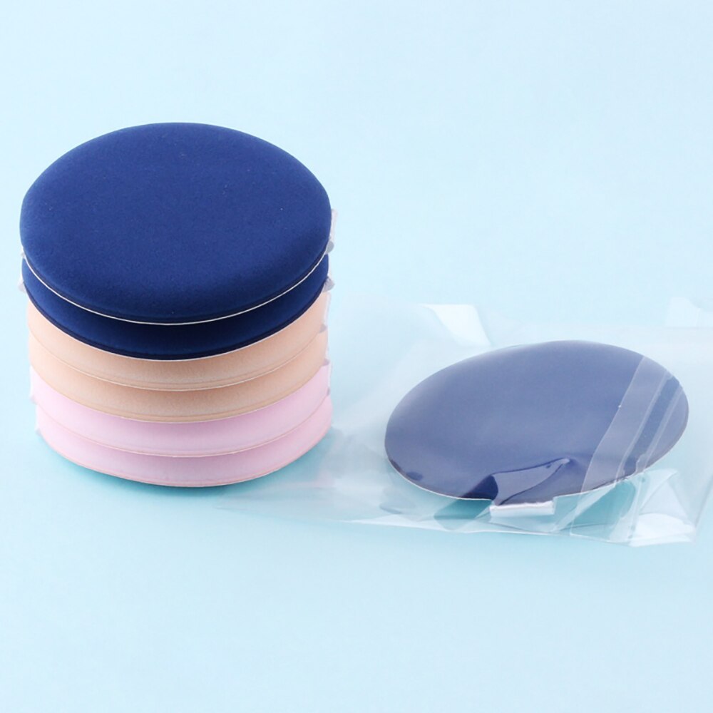 10Pcs Professionele Ronde Vorm Facial Powder Puff Soft Make Foundation Draagbare Zachte Cosmetische Puff Make-Up Foundation Tool