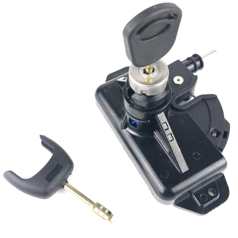 Black Bonnet Hood Catch Latch For 2 Keys For Ford Transit Mk7 06-11 1476762