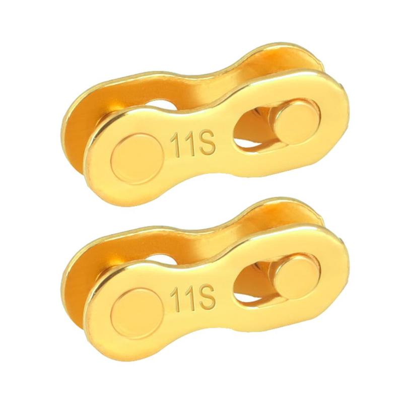 Durable Chain Link Connector Joints Classic Delicate Chain Link Lock Set MTB Road Bike Connector for Quick Master Link Join: I
