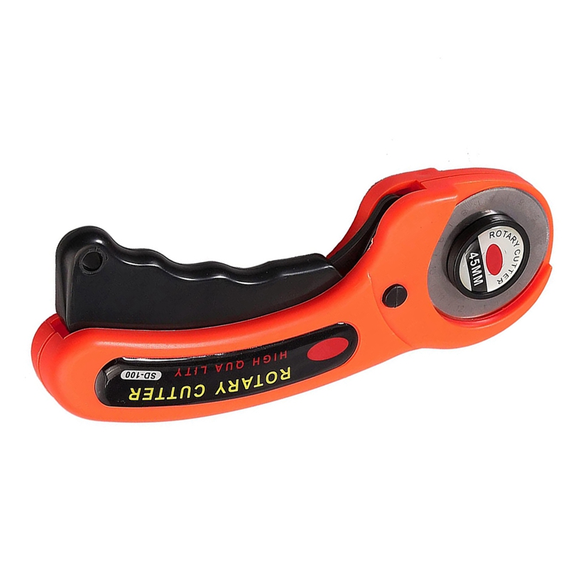 Rotating Cutter 45mm Circular Round Cloth Leather Roller Knife Tailor DIY Craft