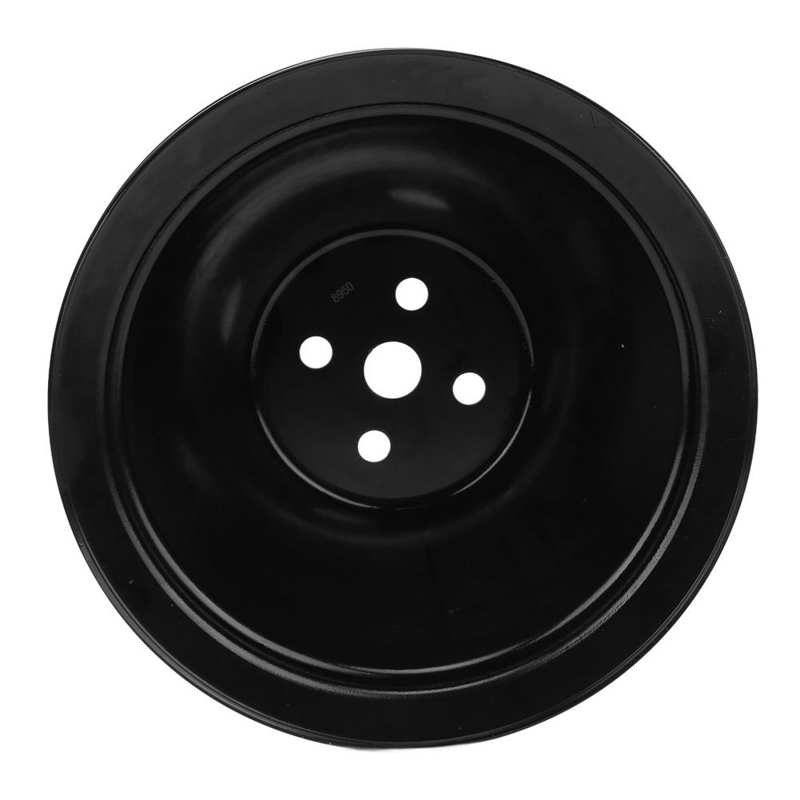 Short Water Pump Pulley High Strength Antirust Single Groove Water Pump Pulley for Car