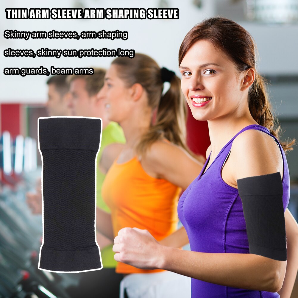 1 Pair Slimming Arm Shaper Sleeves Weight Loss Arm Wrap Belt Arm Warmers for Women Men