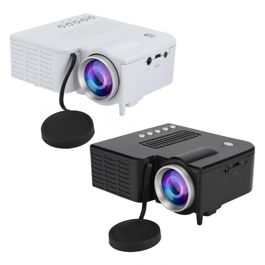 UC28c Fan + Aluminum Radiator + Eddy Air Duct Home HD 1080P Miniature Portable Projector home meeting projector