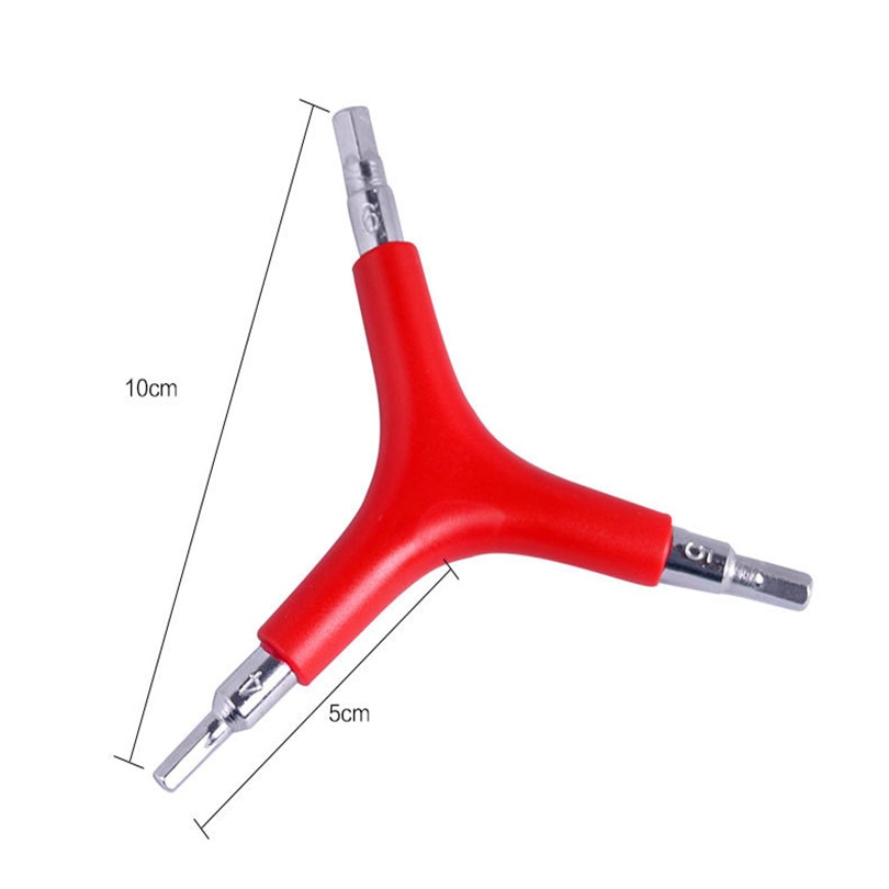 Dichski 3 Manier Hex Inbussleutel Spanner Fiets Reparatie Tools Y Vorm Driehoek Fietsen Mountainbike Mtb Accessorieshigh