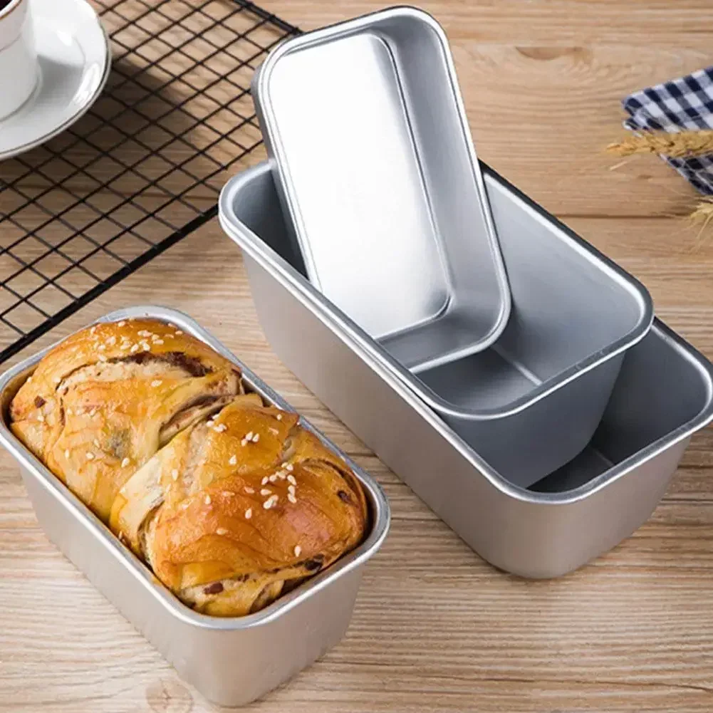 Rechteckige Brotform aus Kohlenstoffstahl, antihaftbeschichtet, Kuchenform, Mini-Toastform, Kuchen-Backblech, Kastenform, Küchen-Backwerkzeuge