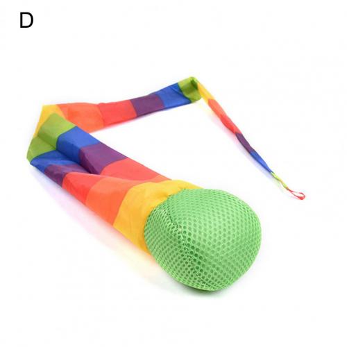 Toy Harmless Educational Lightweight Sports Catch Tail Soft Ball for Indoor: D
