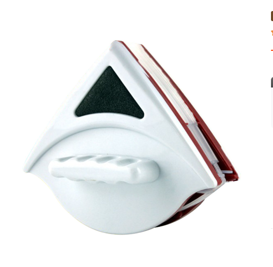 Spazzola magnetica per pulire le finestre per lavare le finestre Magnete domestico Tergicristallo per la pulizia Strumento per la pulizia delle finestre in vetro: giallo