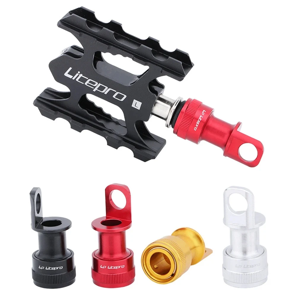 Fahrrad Pedal Halterung Befestigungs Adapter Tragbare Quick Release Pedal Halter Schnalle Feste Basis Fahrrad Adapter Zubehör