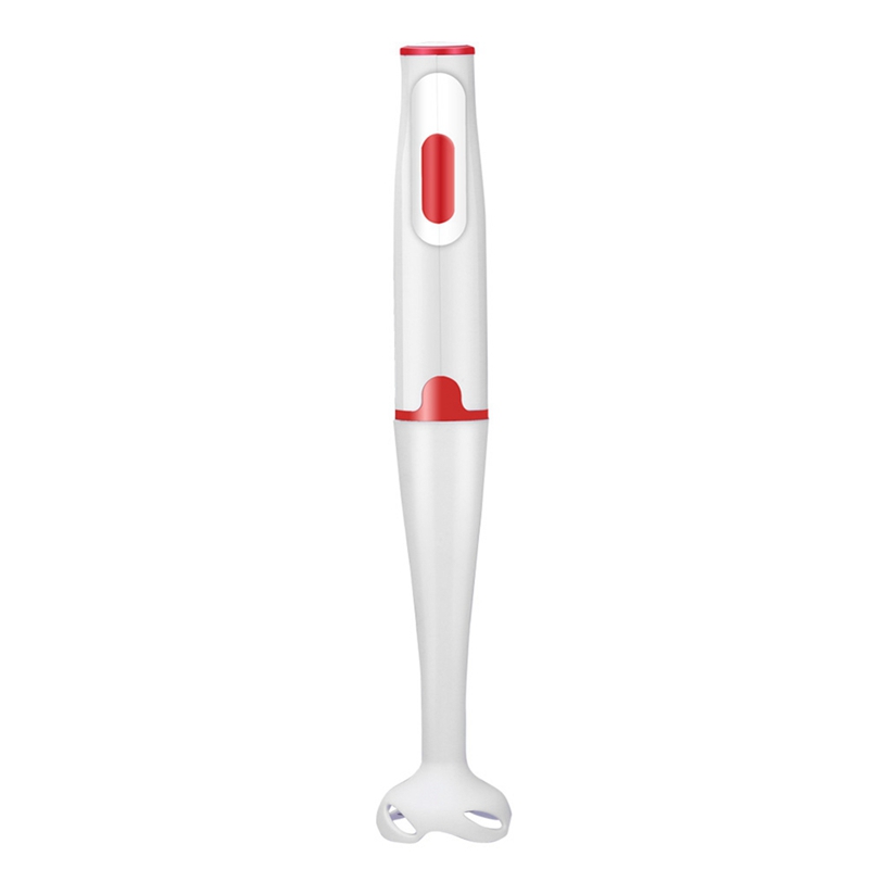 Immersion Blender 300-Watt Turbo Stick Hand Blender, Powerful Ice Crushing Purees Smoothies, EU Plug: Red