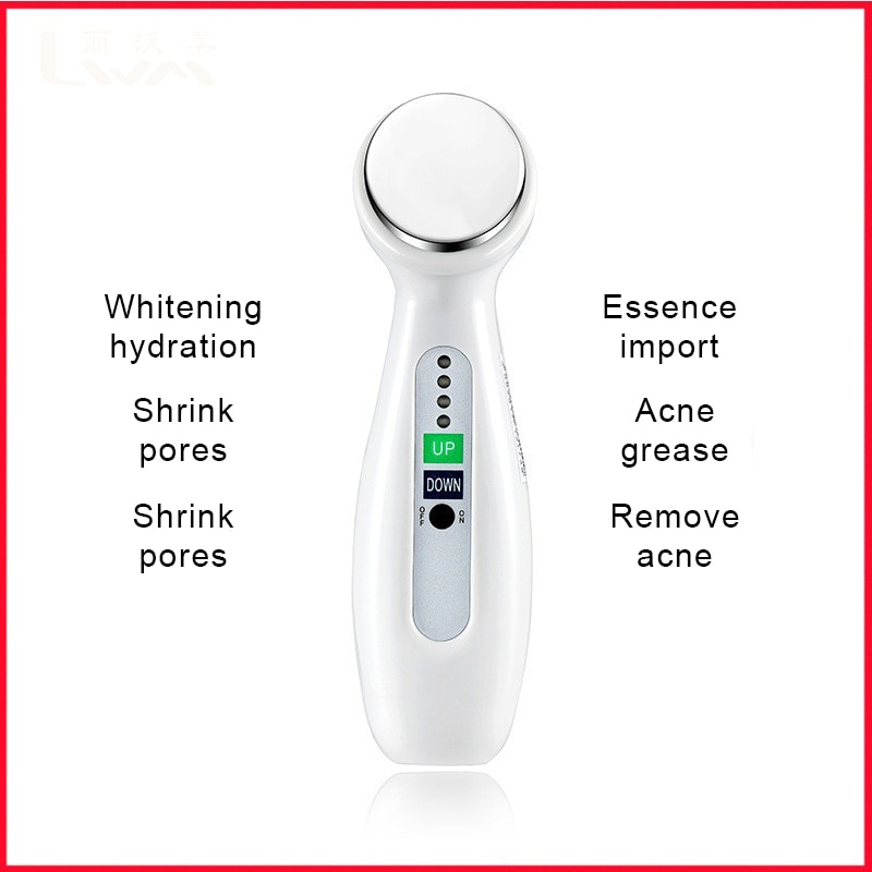 Ultrasound Apparatus Facial Cleaner Massage Skin Care Body Pain Therapy Clean Face Rejuvenation Wrinkle Beauty Equipment