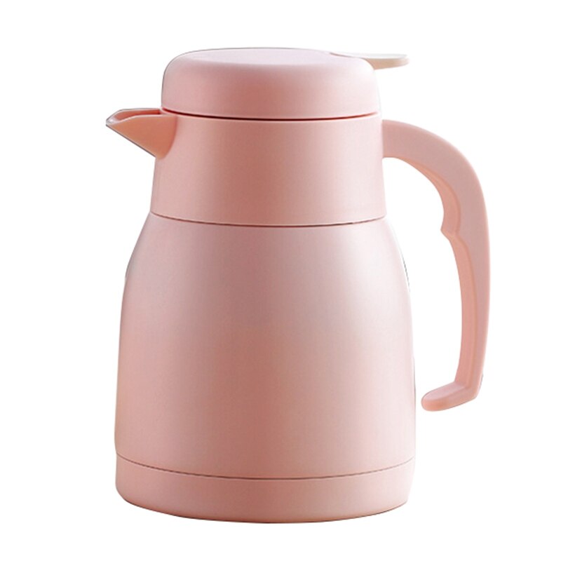 Carafe Thermos Café 800 Ml Rose – Acier Inoxydable 304 Double Paroi, Isolation 12h Chaud/Froid, Anti-Goutte Et Anti-Éclaboussures, Idéal Pique-Nique & Bureau
