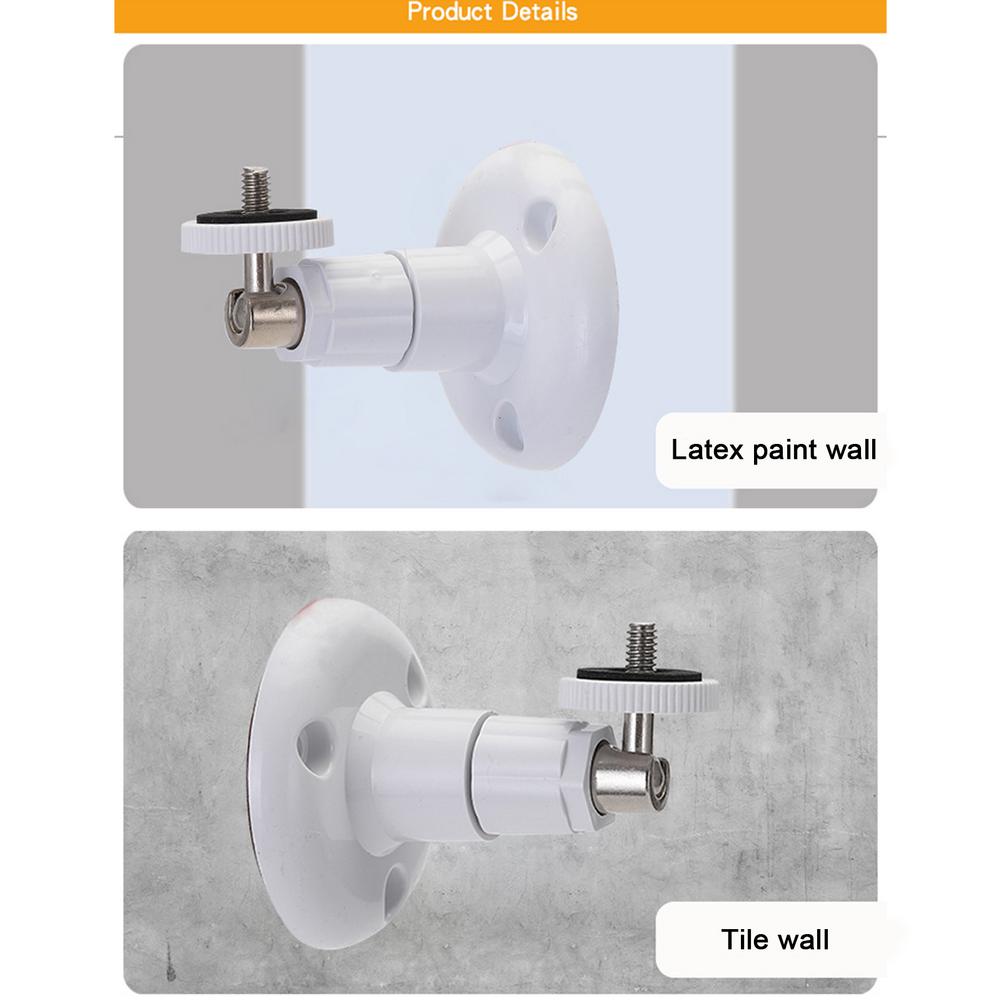 Support mural réglable pour ARLO GO HD/ARLO PRO/ARLO ULTRA/WYZE CAM PAN/EUFY CAM E/2, support de montage pour caméra domestique, extérieur et intérieur