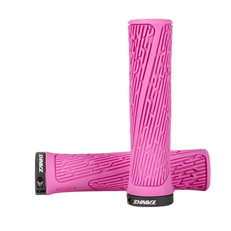 Coperchio manubrio bici pieghevole TANKE per coperchio manubrio bici MTB Brompton antiscivolo supporto forte impugnatura singola: Colore rosa