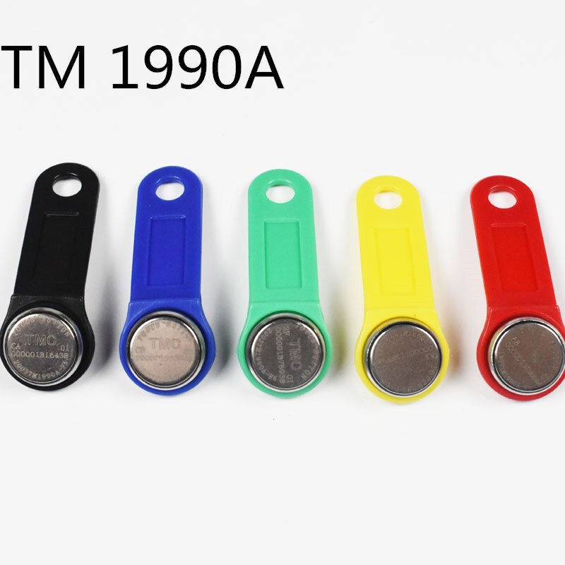 100 Pcs Dallas DS1990A DS1990A-F5 Ibutton I-Knop 1990a-F5 Elektronische Sleutel Ib Tag Kaarten Fobs Tm Kaarten