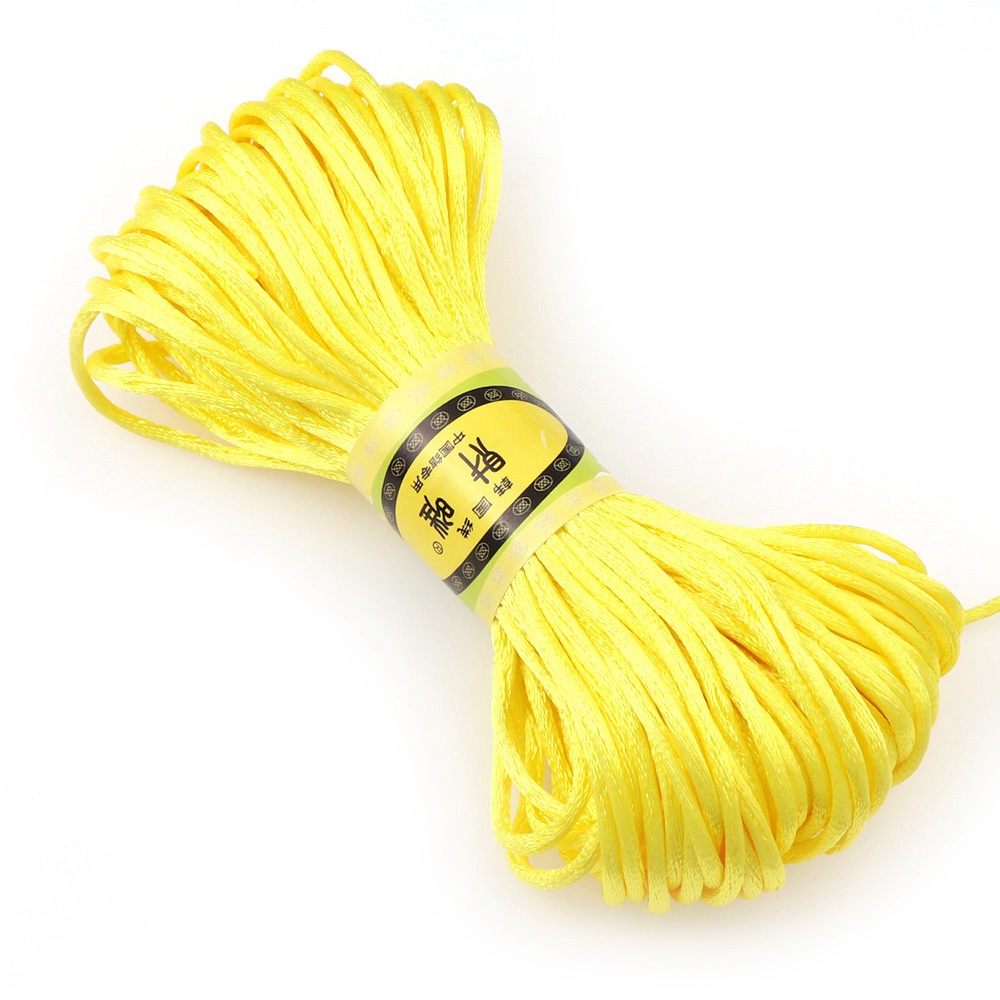 20 M/lot tressé macramé soie macramé corde fil fil fil 2mm bricolage noeud chinois Satin Nylon Bracelets faire des résultats perles: 8