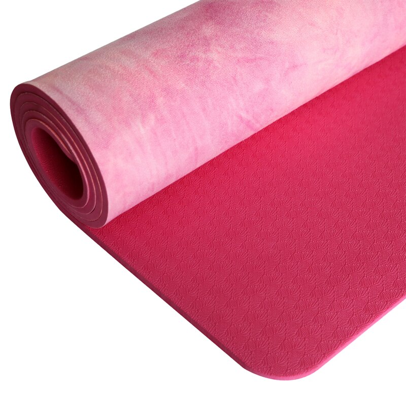 5mm Gym Sports Yoga Mat Suede Tiedye Nonslip Fit... Grandado