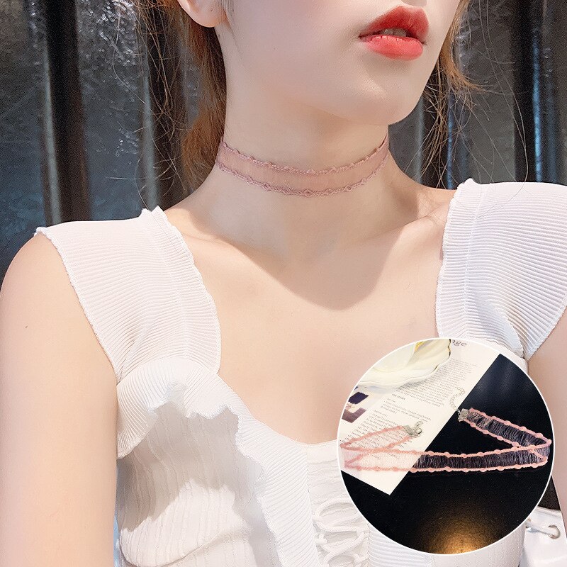 Koreaanse kraagjes groot kolye gothic vintage boho bloemenhalsband ketting sleutelbeenketting voor vrouwen met gouden verstelbare maat