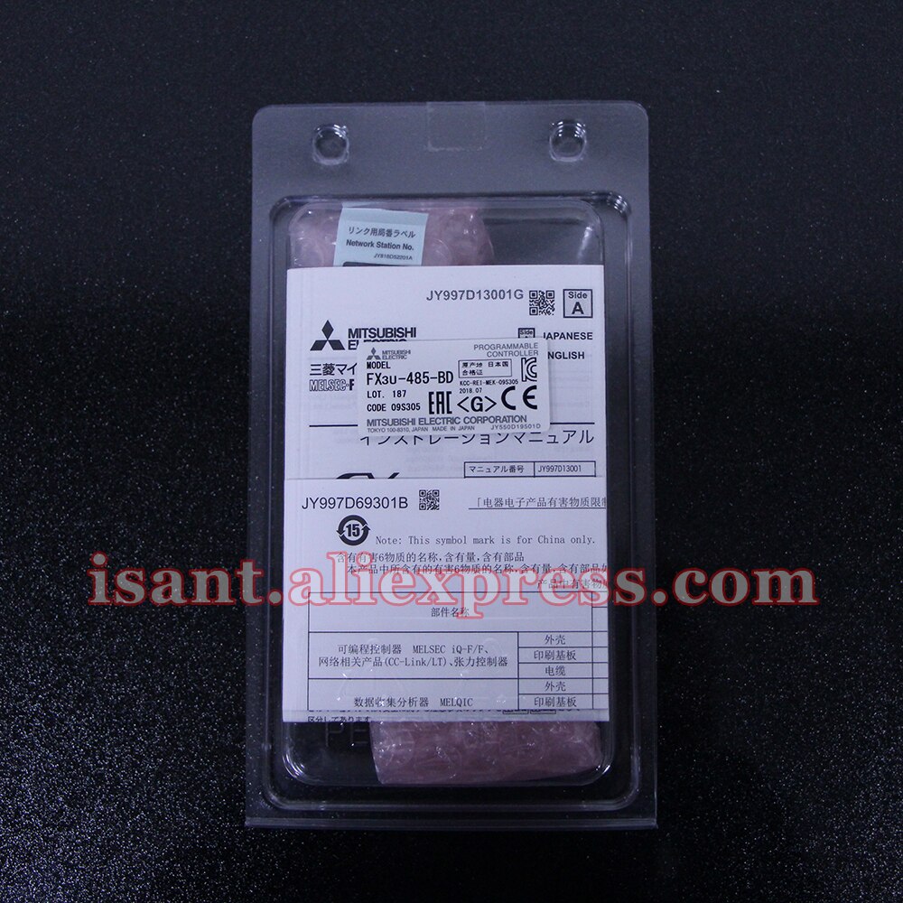 MELSEC-FX3U PLC Communication Expanison Board FX3U-232-BD/FX3U-422-BD/FX3U-485-BD/FX3U-USB-BD (Brand & Original)