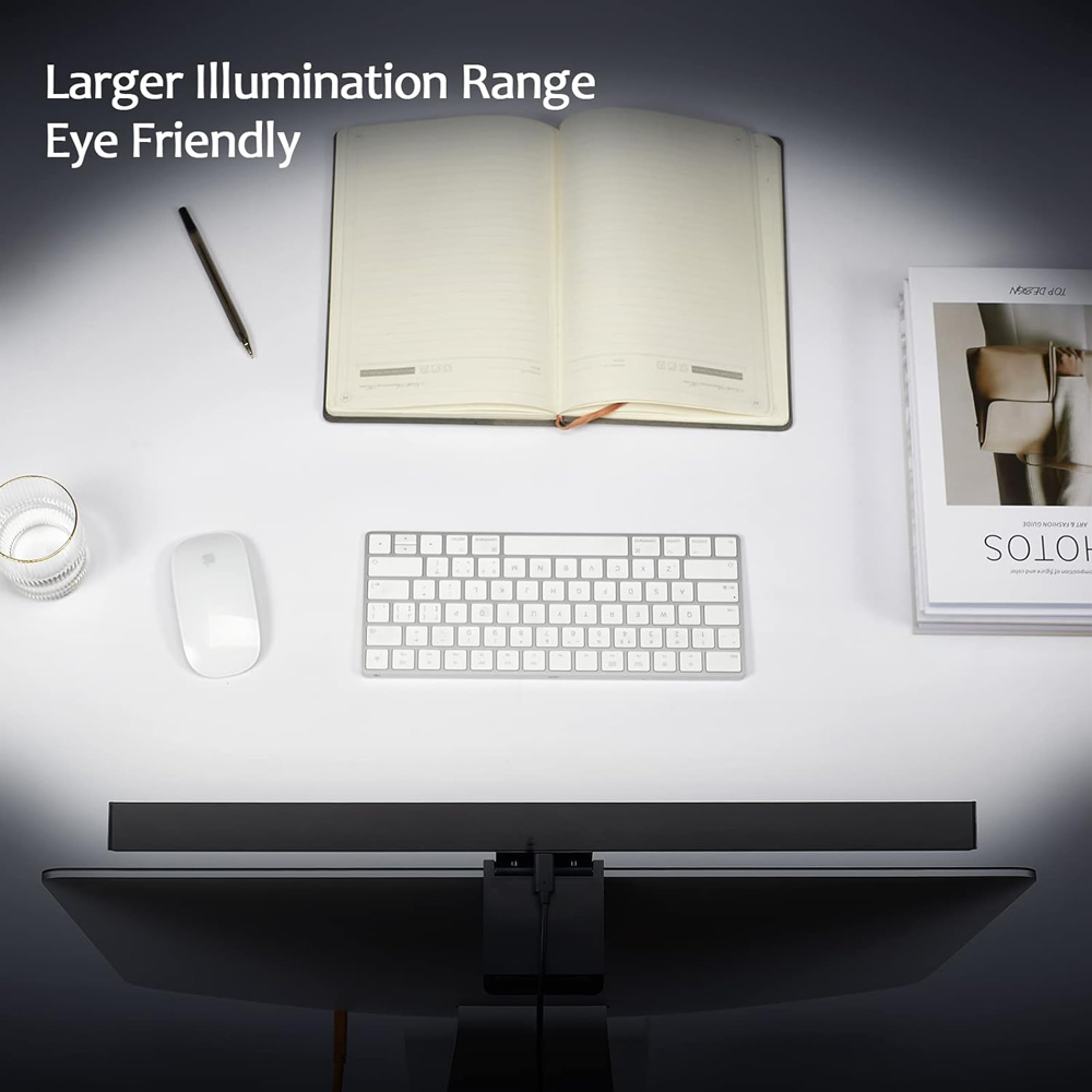 Luce a Clip per schermo del Computer luce asimmetrica per dormitorio protezione per gli occhi Computer Desktop Monitor per Laptop schermo a sospensione