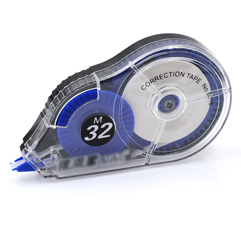 School Correct Tools Real Fita Corretiva Papeleria Stationery Correction Tape Roller 32m Long White Sticker Study Office: B